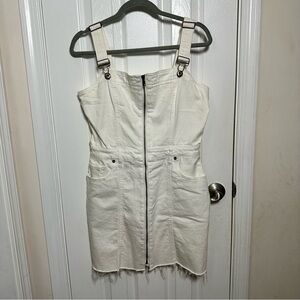 PISTOLA White Denim Nina Dress Women’s Medium